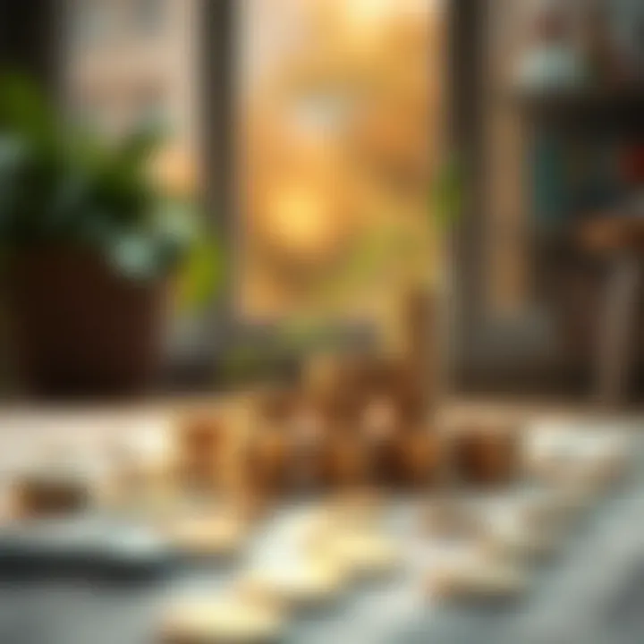 Conceptual representation of financial growth