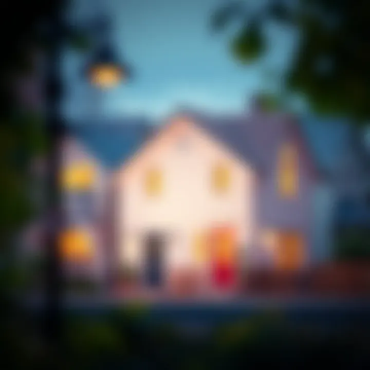 Illustration of financing options for rental property