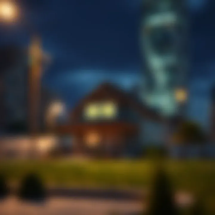 A concept visualizing partnership in real estate