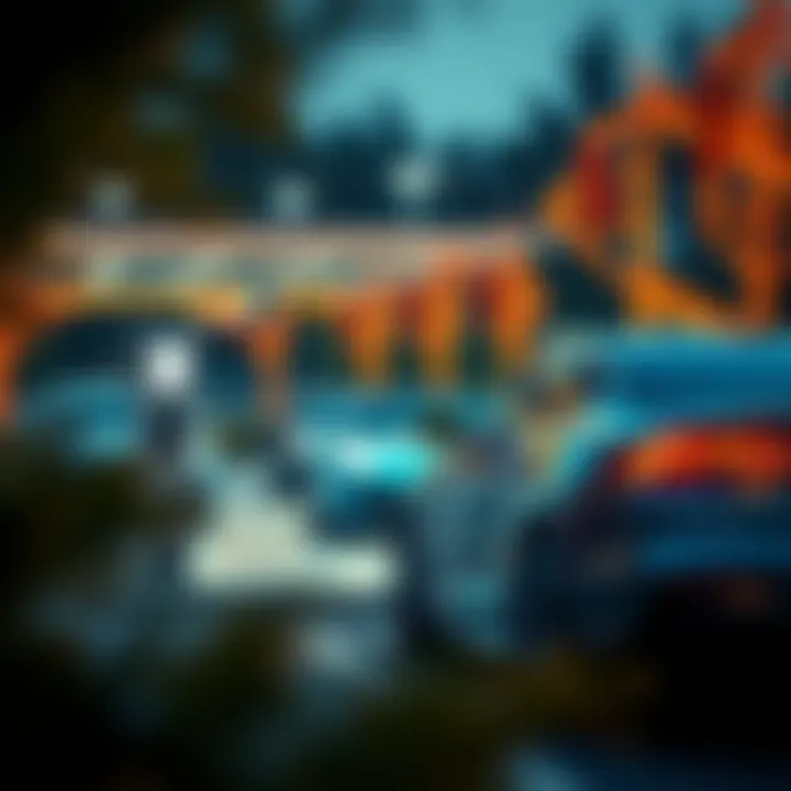 Electric vehicle charging station