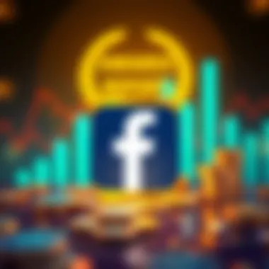 A visualization of Facebook's recent earnings report highlights