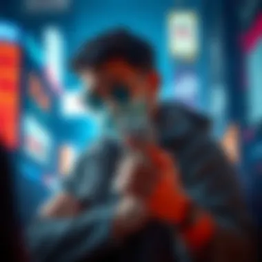 A thought-provoking image highlighting the risks of meme investing