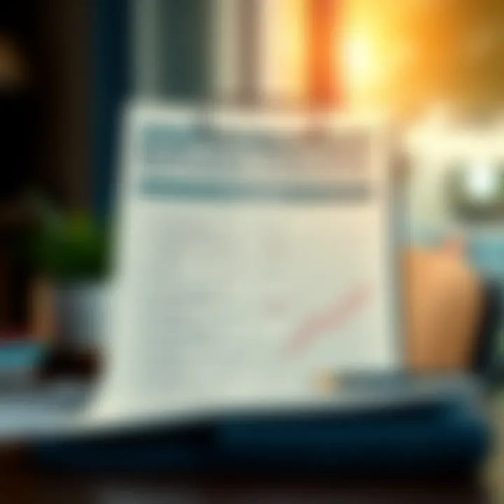 A checklist with refinancing considerations