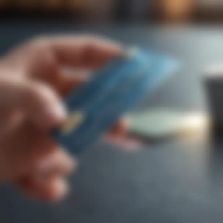 Conceptual image showcasing the benefits of using a virtual credit card