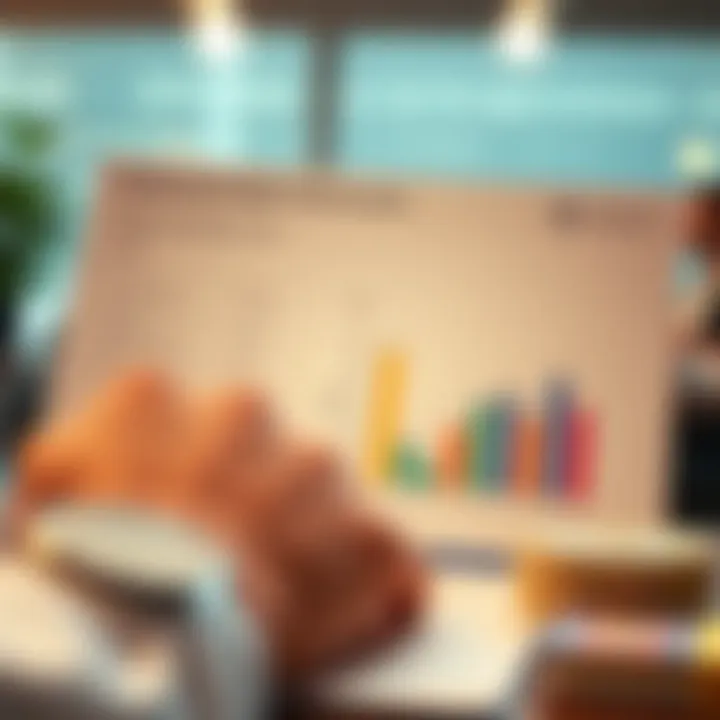 Chart depicting budgeting strategies with multiple accounts