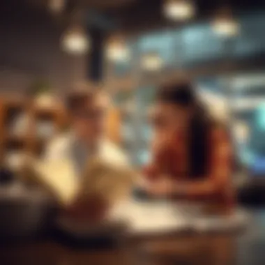 Conceptual image illustrating financial literacy and decision-making