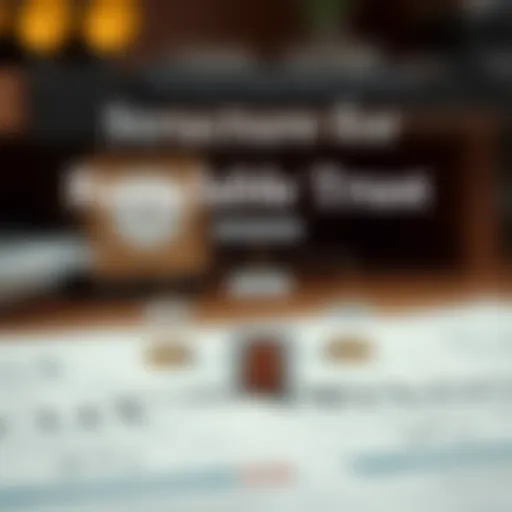 Visual representation of a revocable trust structure