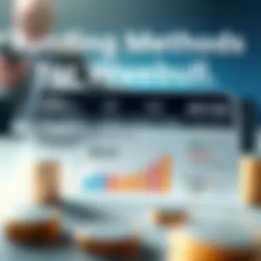 Visual representation of funding methods for Webull