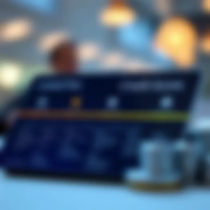 Visual representation of credit score components