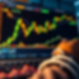 Cryptocurrency trading chart analysis