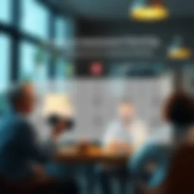 Employee Benefits in Retirement Planning Visual representation of benefits for employees under various retirement plans