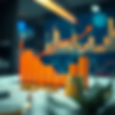 Visual Representation of Financial Growth A chart illustrating financial growth