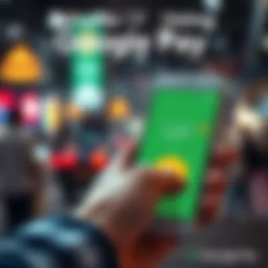 Benefits of Using Google Pay An infographic highlighting the advantages of Google Pay