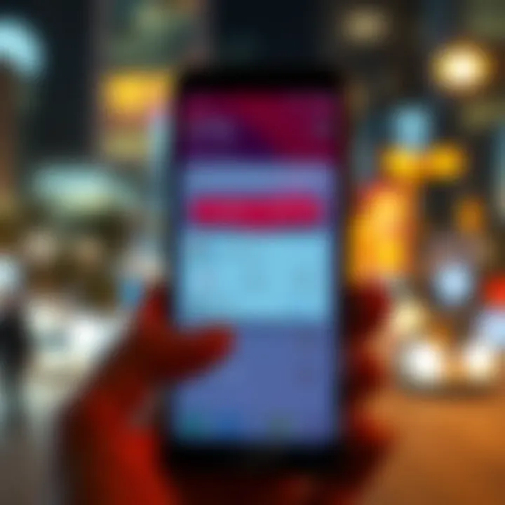 Innovative Digital Wallet Experience A digital wallet interface showcasing Google Pay features