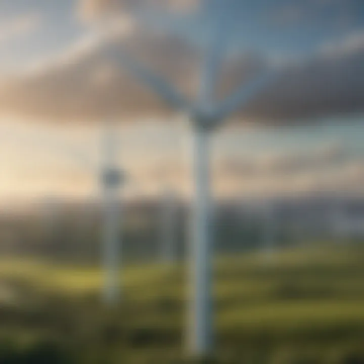 Innovative wind turbines generating renewable energy