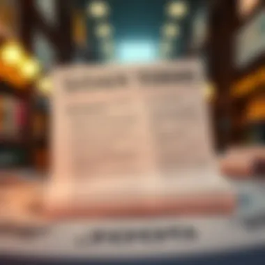 Visual representation of loan terms and conditions