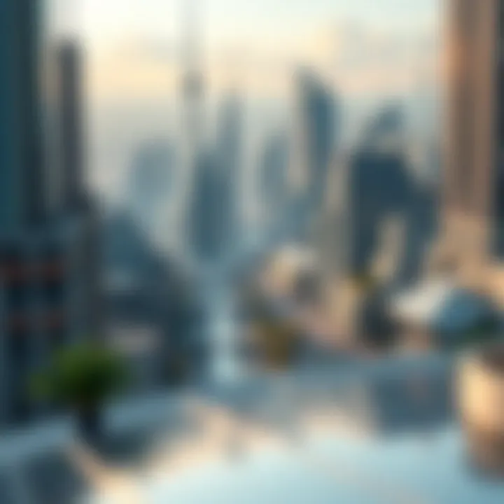 A futuristic city powered by renewable energy sources