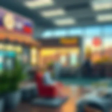 Illustration of diverse financial products tailored for southwestern businesses.