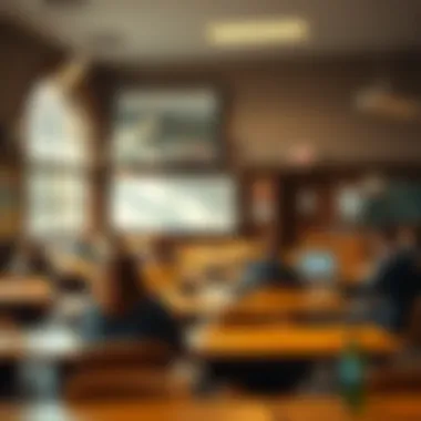 Classroom environment at Cambridge University