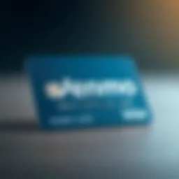 An overview of the Venmo card displaying its sleek design and branding.
