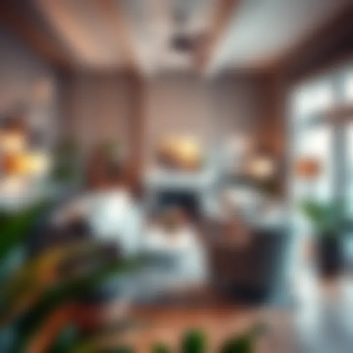 A cozy living room showcasing a welcoming atmosphere for first-time homeowners