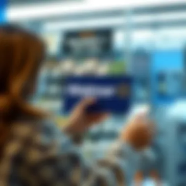 Payment Options for Funding Walmart Gift Card User reviewing payment options for Walmart gift card funding