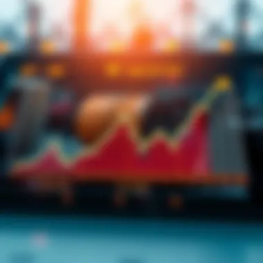 Stock Market Trends Analysis Graph illustrating stock market trends for infrastructure companies