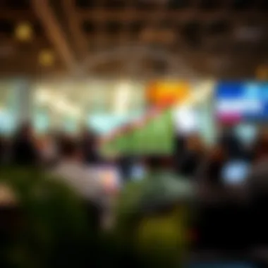 Graphic representation of key performance indicators in organizational growth