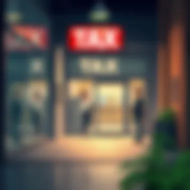 Visit to Local Tax Office Local government tax office