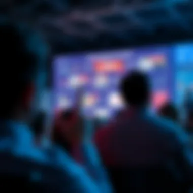Engaging audience through compelling content on a digital screen