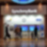 Visual representation of various account types offered by Synchrony Bank