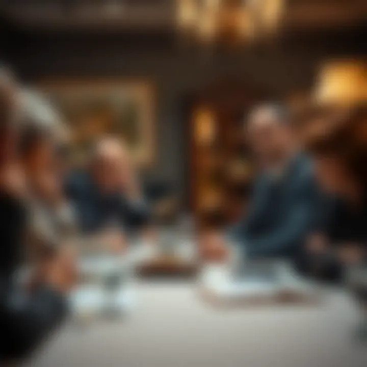 Estate Discussions and Their Importance A solemn gathering for estate discussions