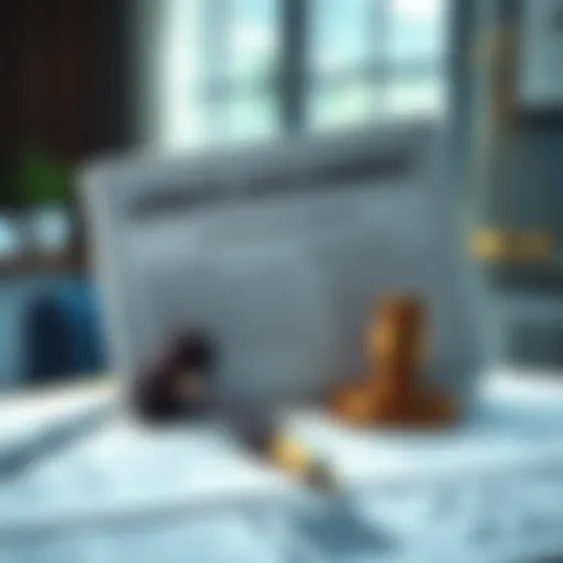 Legal documents related to estate management