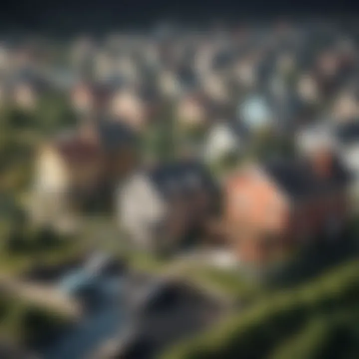 An infographic illustrating various mortgage types