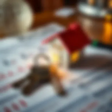 Unlocking Homeownership Without Upfront Investment House keys on a financial document