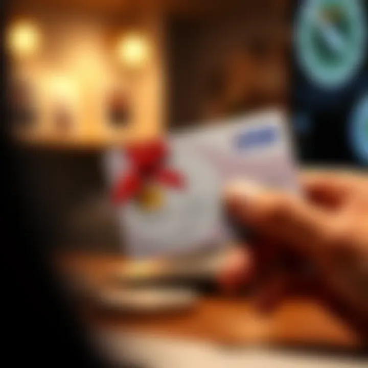 Managing balance effectively on a Visa gift card