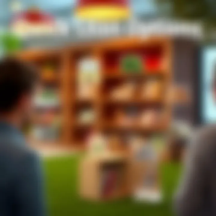 Exploring Quick Loan Options Various types of quick loan options displayed graphically