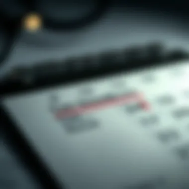 Understanding Tax Deadlines A calendar marked with tax-related deadlines