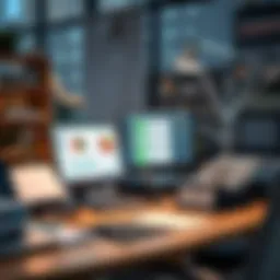 Modern virtual bookkeeping setup