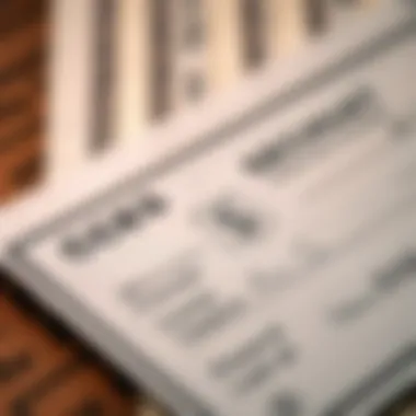 Check Security Features A close-up of security features on a paycheck.