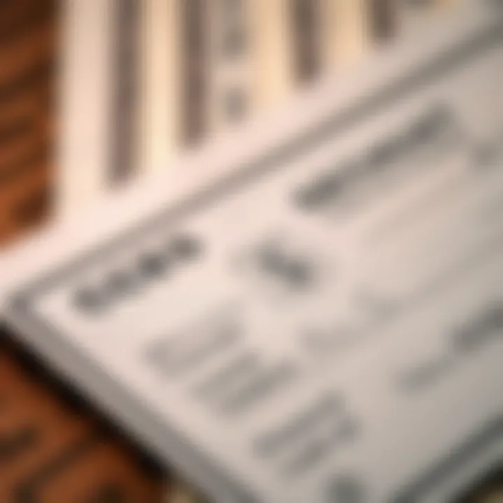 Check Security Features A close-up of security features on a paycheck.