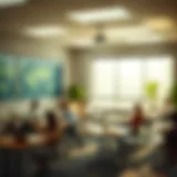 Virtual classroom for real estate education