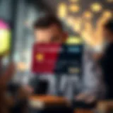 Visual representation of secured credit card benefits