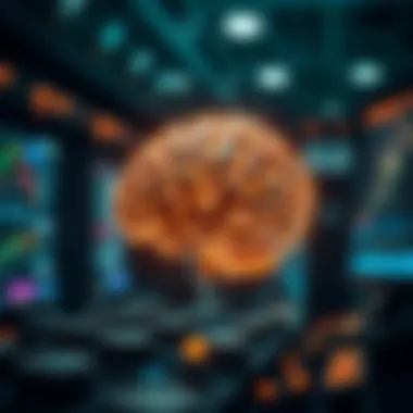 Visual representation of machine learning techniques applied in finance