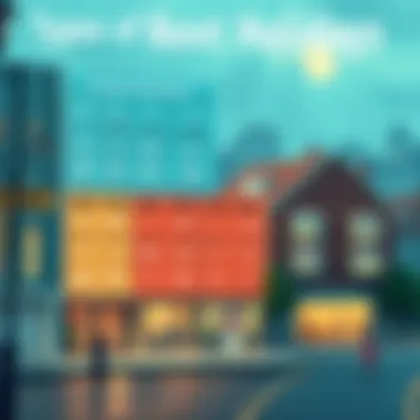 Types of Rent Holidays An illustrative chart showing various types of rent holidays