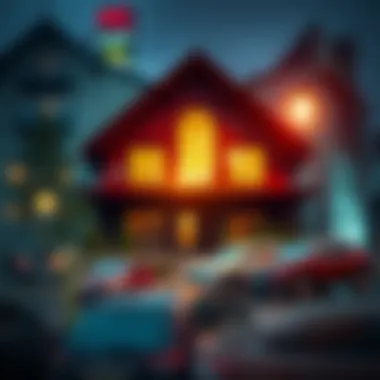 Visual representation of potential savings from buying points on a mortgage