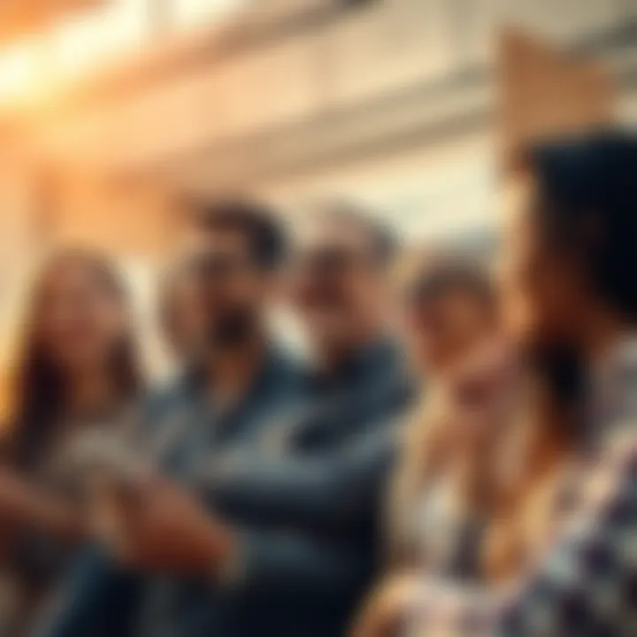 Inclusivity in Investment Opportunities Diverse group of investors exploring new opportunities