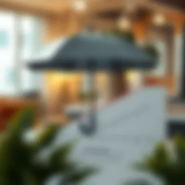 Graph illustrating the relationship between premiums and coverage limits