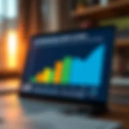 Graph illustrating factors that influence credit scores