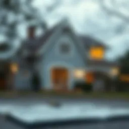 Illustration of credit score impact on mortgage approval